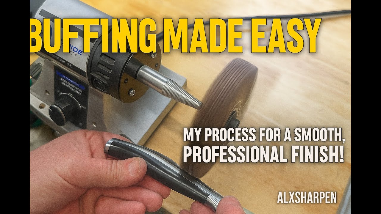 "Plastic Handle Buffing Made Easy"  My Process for a Smooth, Professional Clean Finish!"