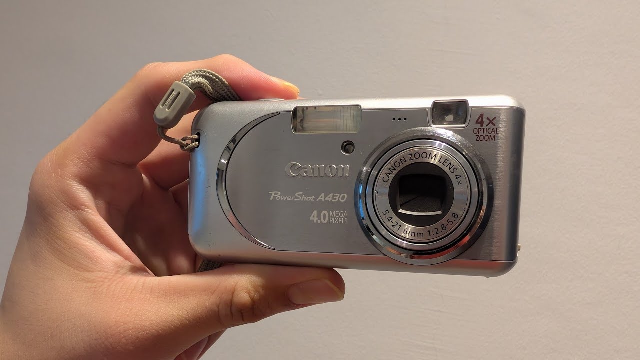 Canon Powershot A430 Walkthrough - YouTube