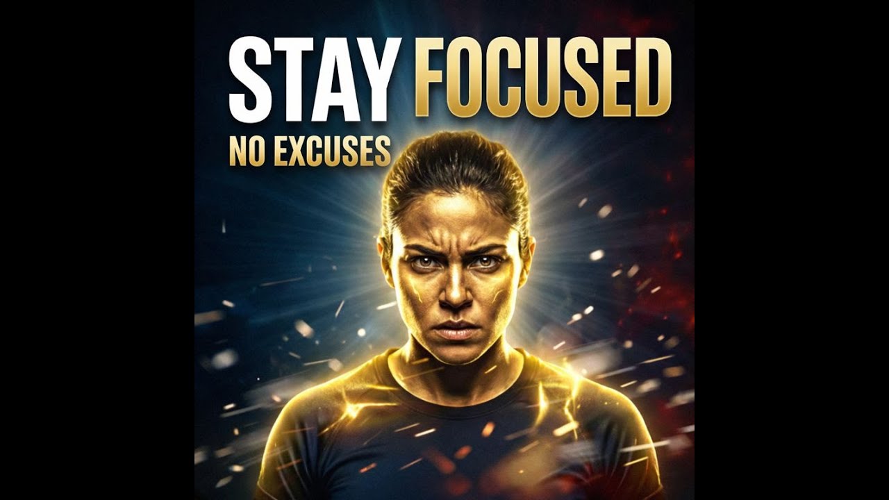 STAY FOCUSED – NO EXCUSES | Powerful Motivational Music for Discipline & Success
