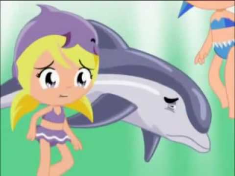 Princesas del Mar Ayudando a los delfines - YouTube