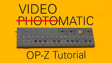 OP-Z (NEW) Photomatic Video Update - Tutorial