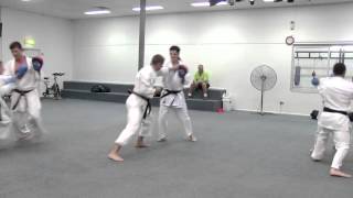 Backwards Punching Drill