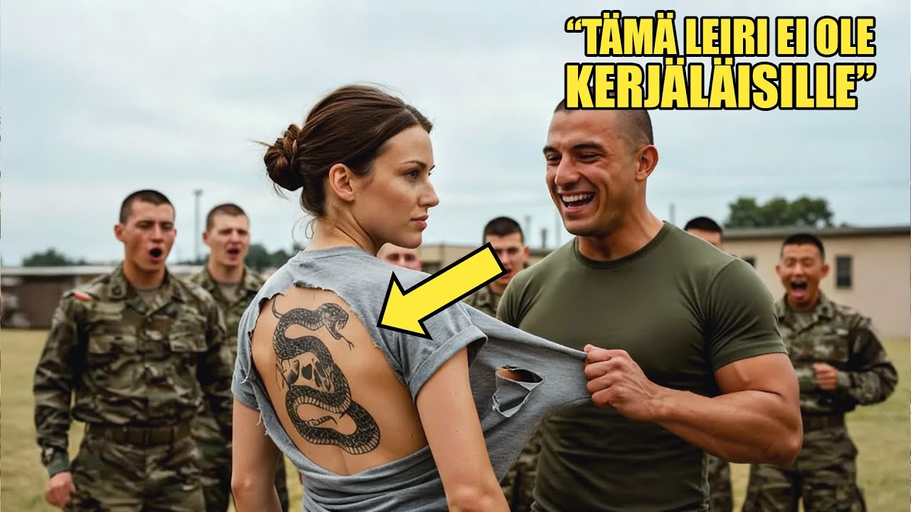 He pilkkasivat häntä koulutusleirillä – Sitten komentaja jähmettyi hänen selkätatuoinnistaan.