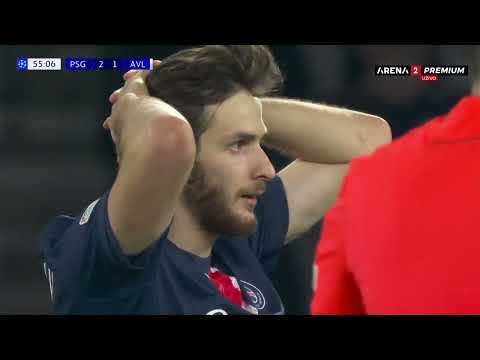 UEFA CHAMPIONS LEAGUE (četvrtfinale, prva utakmica): PSG - Aston Villa 3:1 / 09.04.2025.