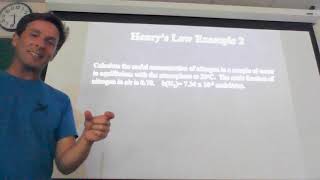 Chapter 13 Part 5 - solubility of gases and colligative properties (FP, BP, osmotic pressure)