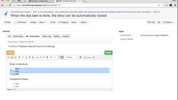 JIRA Simple Edit - Editing Comments