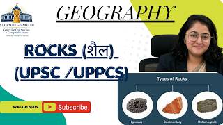 Igneous, Sedimentary &amp; Metamorphic Rocks | One Shot Revision | Geography | Sunidhi Ma’am