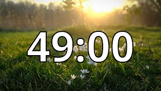 49 Minutes Timer with Music | Spring Timer