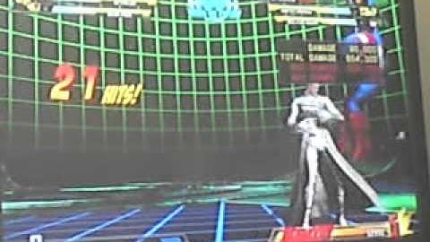 MvC3: Spencer Wesker DHC Glitch Air Throw