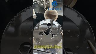 Lifafrit Thermal Shock Test - Acid Resistance Glossy Black Electrostatic Enamel Powder #enamel #lifa