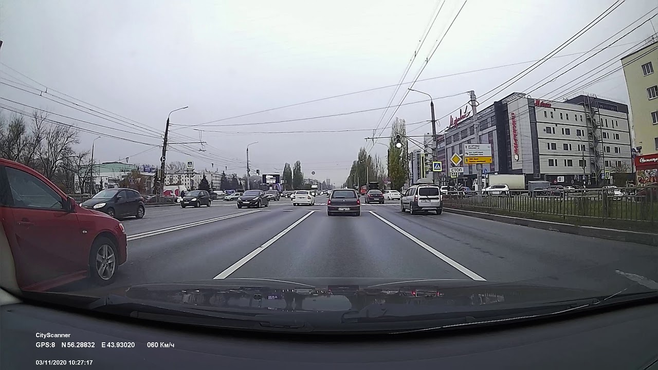 SilverStone F1 CityScanner пример видео ДЕНЬ - YouTube