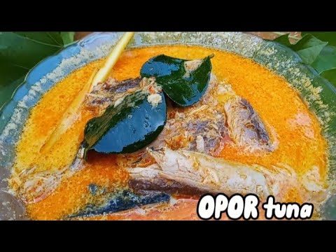 Resep Opor Ikan Tuna
