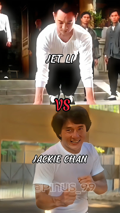 Jet Li vs Jackie Chan🔥| battle #shorts