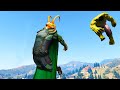 GTA 5 Epic Ragdolls | BIG HULK vs LOKI ep.2 (Euphoria Physics/ Funny Moments)