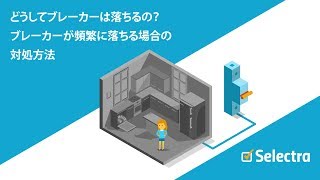 どうしてブレーカーは落ちるの？ブレーカーが頻繁に落ちる場合の対処方法