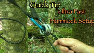 Hammock camping tips and tricks | fast setup and breakdown