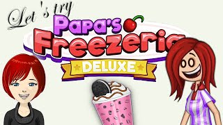 Let's try PAPA'S FREEZERIA Deluxe - Can ex-McDonald's worker survive Freezeria management?🍨 screenshot 4