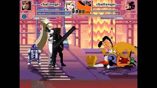 MUGEN Request: Luke Skywalker & Hilda Vs Mickey Mouse V2 & Dee Dee