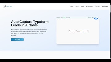 Auto Create Rows In Airtable Using Typeform