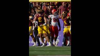 Gopher Football Blocks Field Goal vs. Rutgers