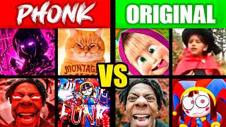 PHONK/FUNK vs ORIGINAL SONGS 🎵🗿