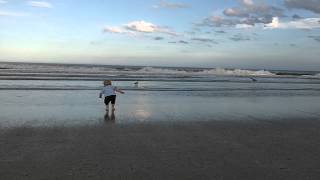Mason & Oma at the beach
