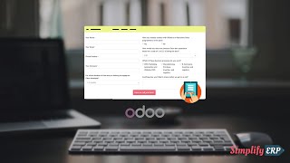 How to split a form in 2 columns with a text/img/video on odoo V14 | Odoo V14 | E7 screenshot 5