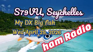 Ham radio, april 29 2026  SEYCHELLES,  S79VU,  SSB 15m,
