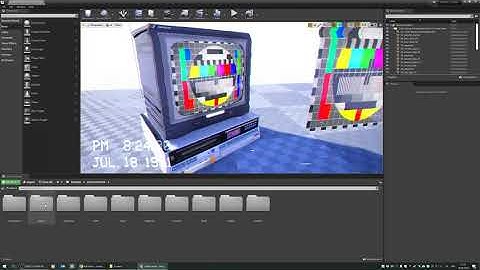 Importing CRT Effects to an Existing Unreal Engine Project