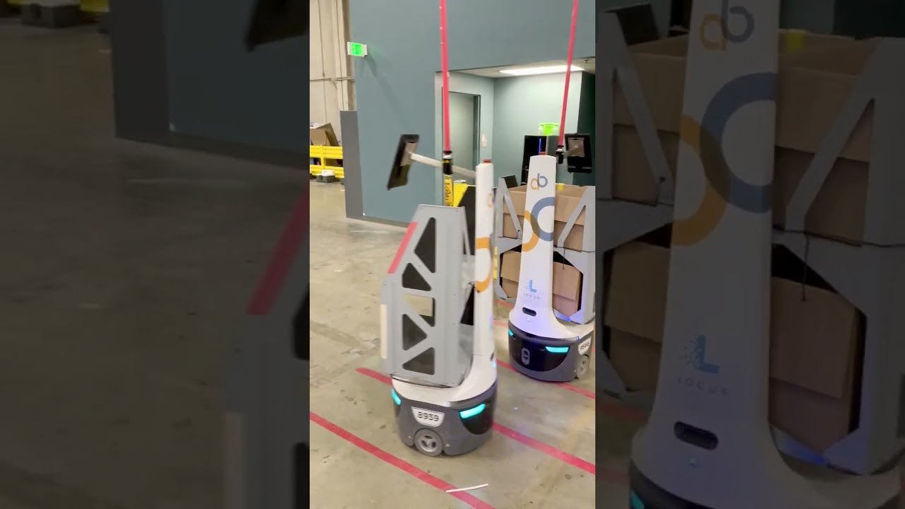 Locus Robot In Action at alphabroder Distribution Center