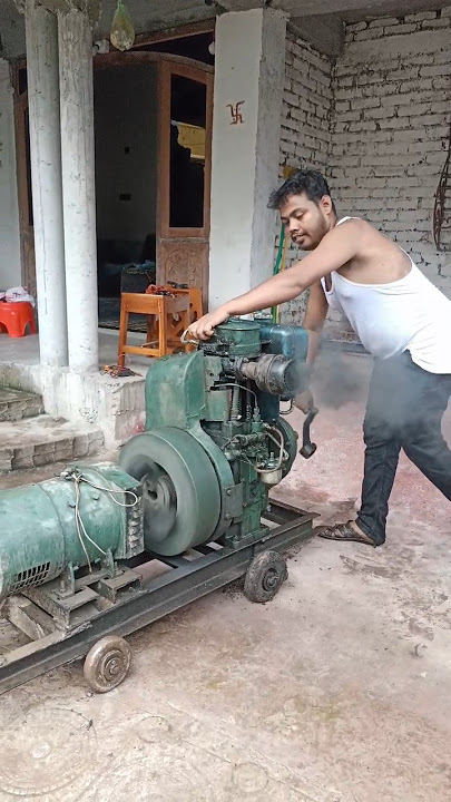 #shorts #kirloskar 7.5 kva diesel generators set
