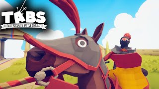 Look At My Horse! - Totally Accurate Battle Simulator (TABS) - Episode 9
We have freed all of the secret units from their objects and now are free to use them! We also get to check out all the new units from the renaissance!
About The Game:
Totally Accurate Battle Simulator is a wacky physics-based tactics game. Experience accurate warfare through the ages. TABS uses state of the art physics-based simulation to provide you with never-before-seen insight to our greatest battles of history.
Look At My Horse! - Totally Accurate Battle Simulator (TABS) - Episode 9 Look At My Horse! - Totally Accurate Battle Simulator (TABS) - Episode 9