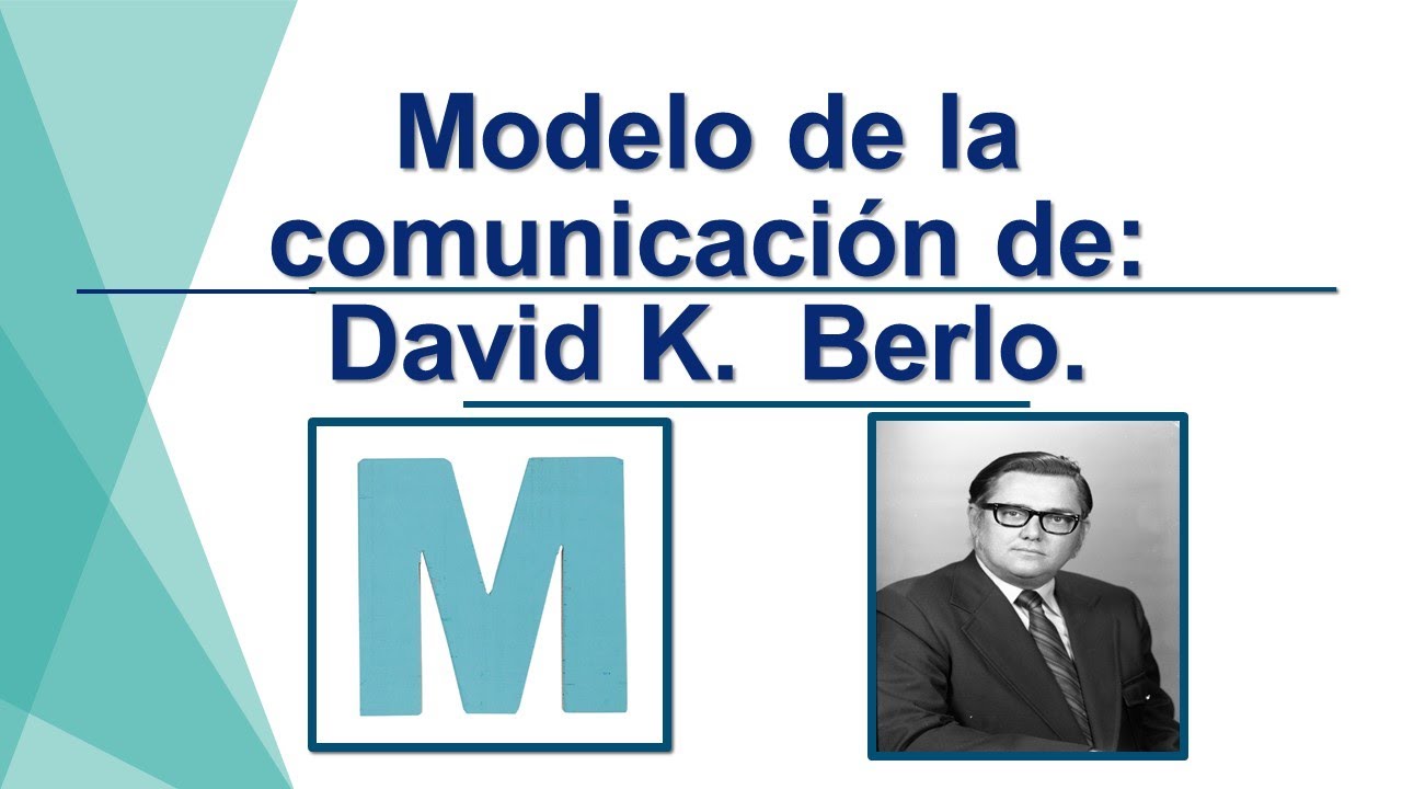 Modelo de la comunicación de David K. Berlo (Representación gráfica). Temas  de comunicación. - YouTube