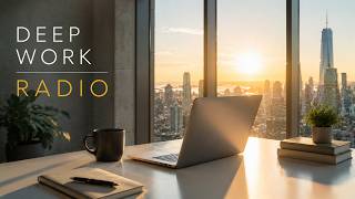 Deep Work Radio — Focus Music for Productivity (3 Hours)