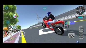 Motorcycle Vs Bullet Train In 3D Driving Class Android IOS Gameplay