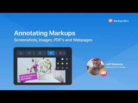 HOW TO ANNOTATE: Screenshots, Images, PDF's & Websites w Markup Hero