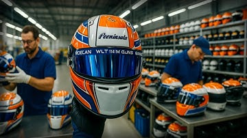 How F1 Helmets Are Made | The Science of Saving Lives