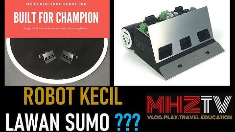 Quick Demo | Mini Sumo Robot | IKEDO MINI SUMO ROBOT PRO KIT Ready For Competition