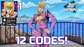 JoJo's Bizarre Adventure: GS - Gameplay Walkthrough Part 1 (android,ios) New Codes