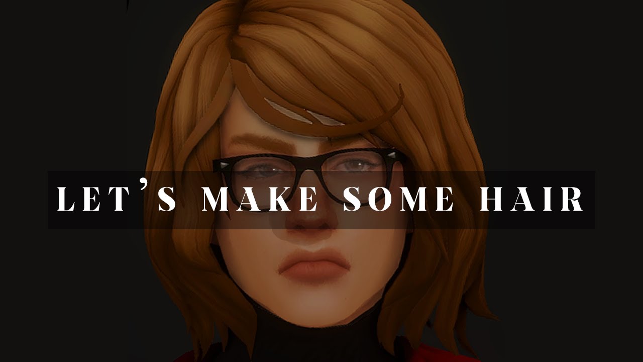 create a hair with me: the sims 4 speed mesh