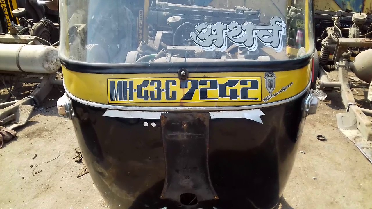 20161027 140121 Auto Rickshaw Scrap at Dy RTO Navi Mumbai - YouTube