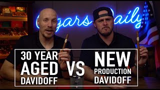 30 Year Aged Davidoff No 1 Vs New Davidoff