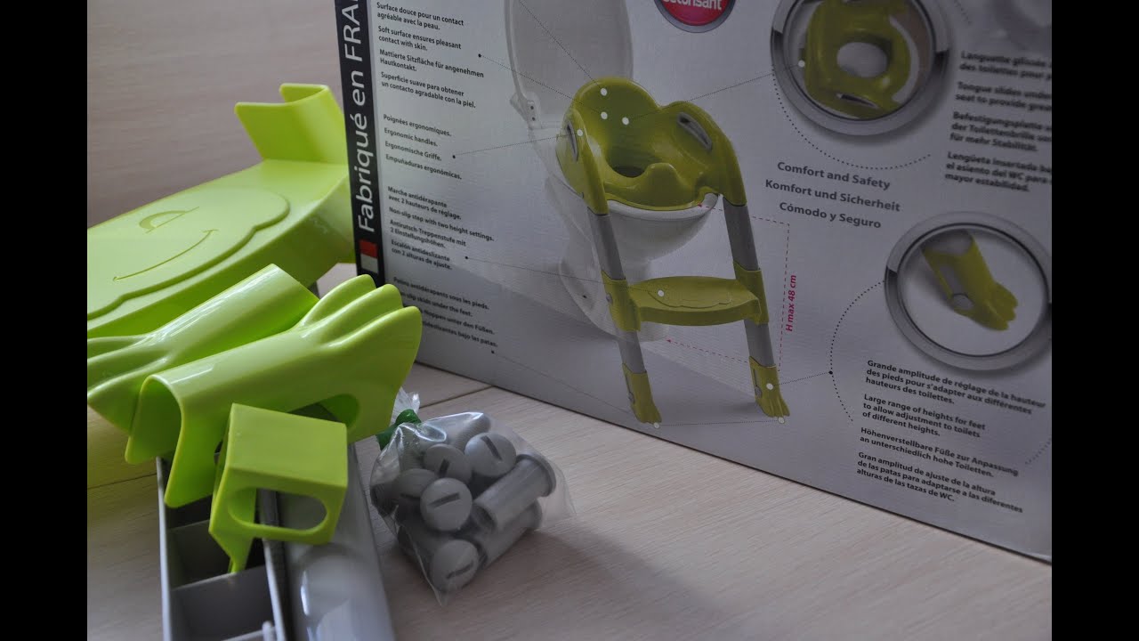 Thermobaby Kiddyloo Merdivenli Tuvalet Adaptörü / Yeşil