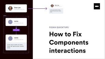 How to Fix Component Interactions on Figma #tutorial