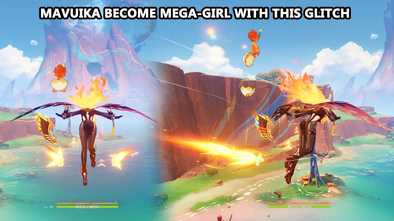 Mavuika Become Mega-Girl with This Glitch | Natlan Ultimate Tech - YouTube