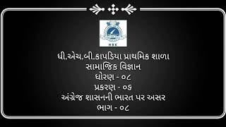 Standard 8 Gujarati Medium S.S. Chapter 6 video 8 screenshot 5