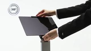 Durable Vloerstandaard Voor Tablet - Alle Functies Op Een Rij - Art.nr. 8932-23