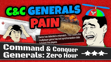 All your C&C Generals pain from 2003-now