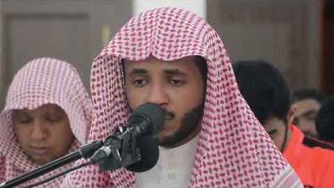 تلاوة جميلة للقارئ أحمد العبيد من تراويح ليلة 13 رمضان 1439
