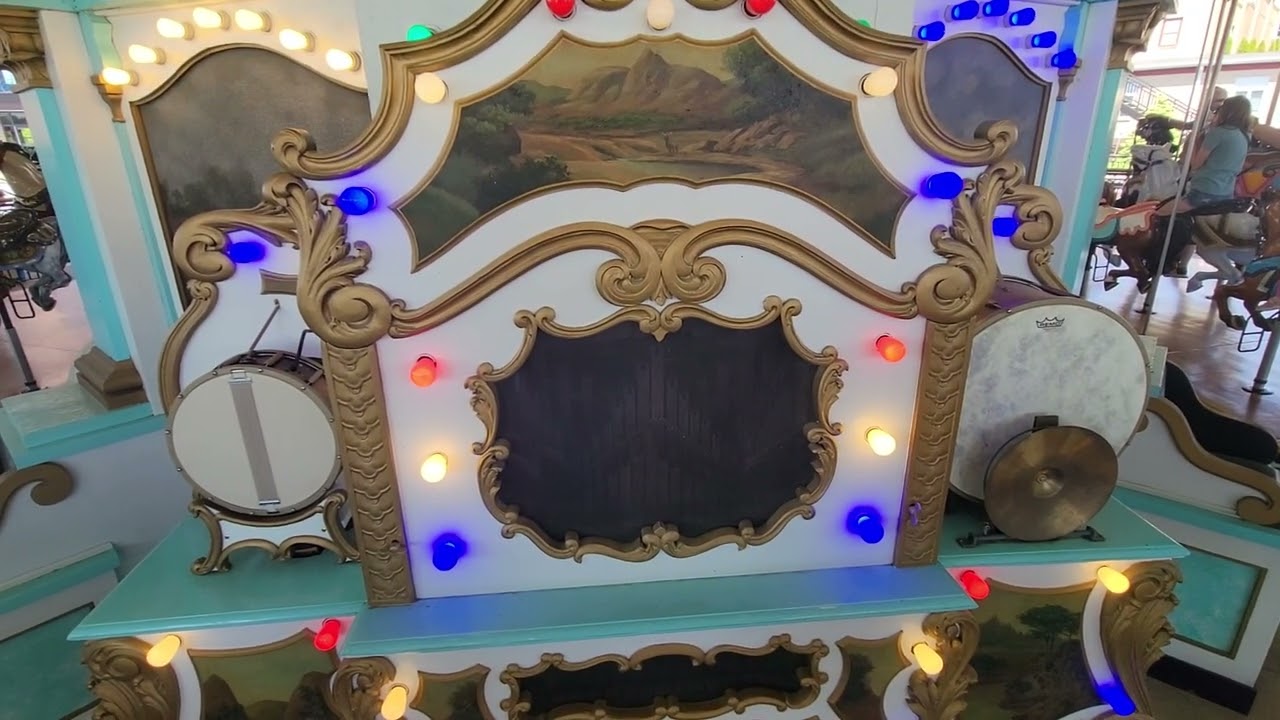 El Capitan Hersheypark Wurlitzer 153 Band Organ May 14 2023